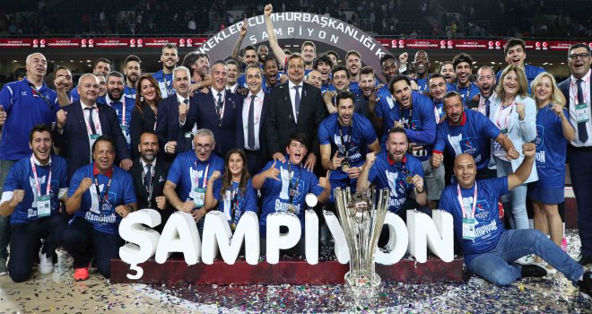 36. Erkekler Cumhurbaşkanlığı Kupası Anadolu Efes'in