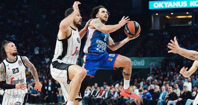 Anadolu Efes Euroleague'e veda etti...