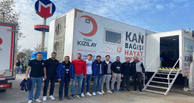 Bahçeşehir Koleji altyapısından kan bağışı