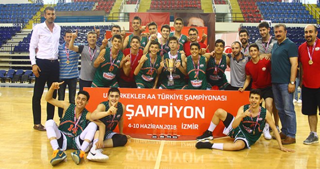 Banvit, U15 Erkekler AA Türkiye Şampiyonu 