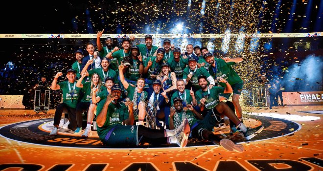 Basketbol Şampiyonlar Ligi'nde şampiyon Unicaja