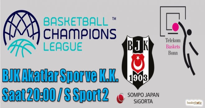 Beşiktaş'ın konuğu Telekom Baskets Bonn