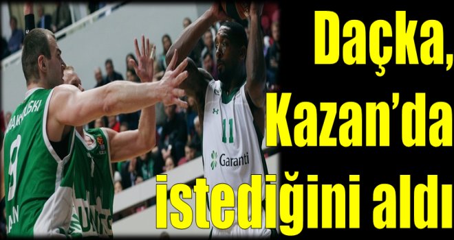 Darüşşafaka Doğuş, Kazan deplasmanında istediğini aldı