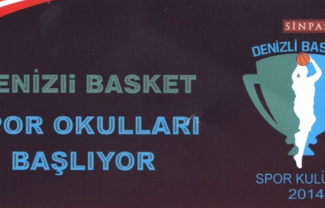 Denizli Basket Spor Kulübü Basketbol Okulları başlıyor  