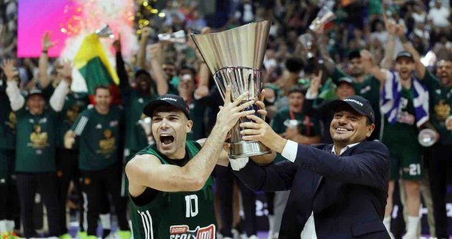 Ergin Ataman'lı Panathinaikos şampiyon