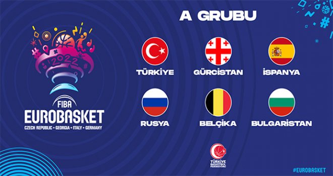 Erkek A Milli Takımın 2022 Avrupa Şampiyonası'nda grubu belli oldu