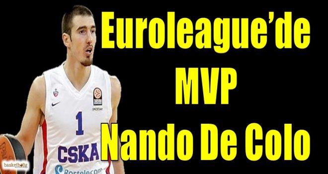 Euroleague'de MVP Nando De Colo