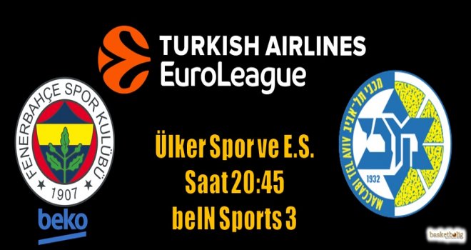 Fenerbahçe Beko, Maccabi FOX Tel Aviv'i konuk ediyor