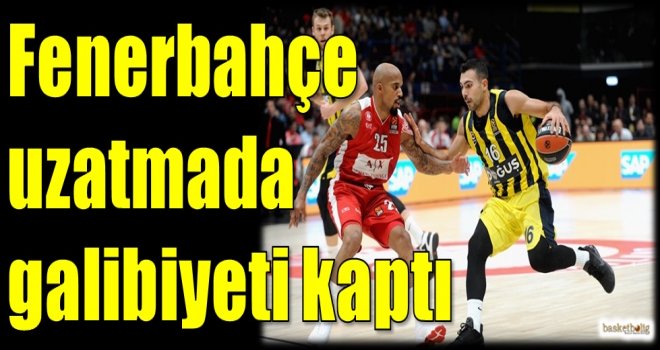 Fenerbahçe Doğuş uzatmada galibiyeti kaptı
