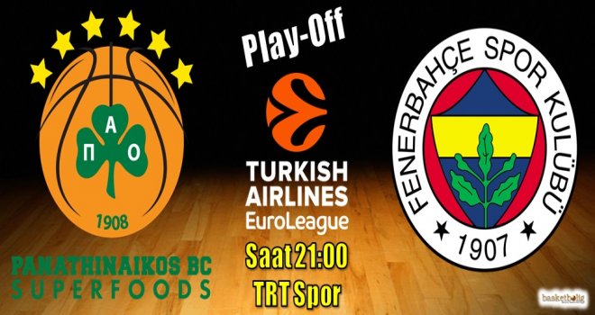 Fenerbahçe Play-off'ta Panathinaikos karşısında