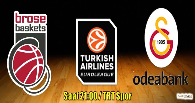 Galatasaray Odeabank, Brose Bamberg deplasmanında