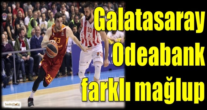 Galatasaray Odeabank farklı mağlup