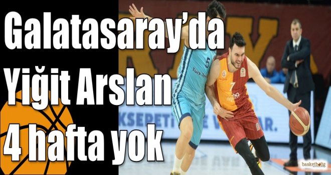 Galatasaray’da Yiğit Arslan 4 hafta yok