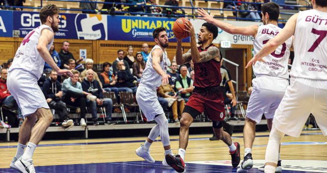 Gaziantep Basketbol kaybetse de üst turda