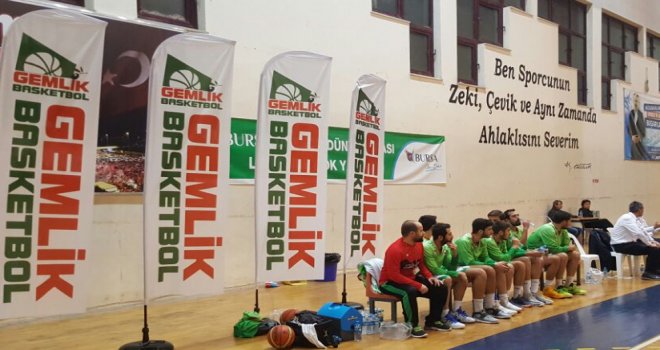Gemlik Basketbol, Yalovaspor'u farklı geçti...