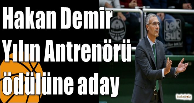 Hakan Demir Yılın Antrenörü ödülüne aday