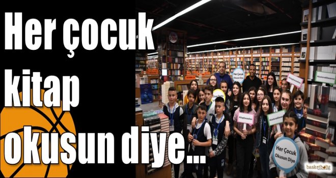 Her çocuk kitap okusun diye…