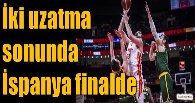 İki uzatma sonunda İspanya finalde