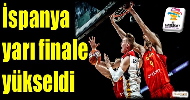 İspanya yarı finale yükseldi...