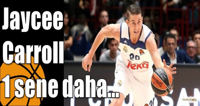 Jaycee Carroll 1 sene daha...