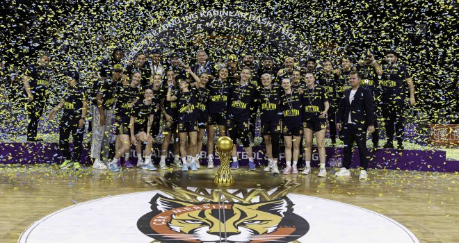 Kadınlar Basketbol Süper Ligi'nde şampiyon Fenerbahçe 
