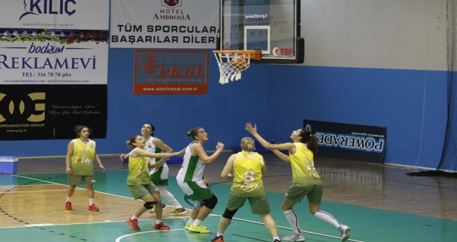 Kırçiçeği Bodrum Basketbol, Ekiz Yumurta Foça'yı mağlup etti