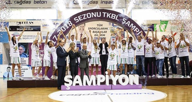 Kırçiçeği Bodrum Basketbol kupasına kavuştu