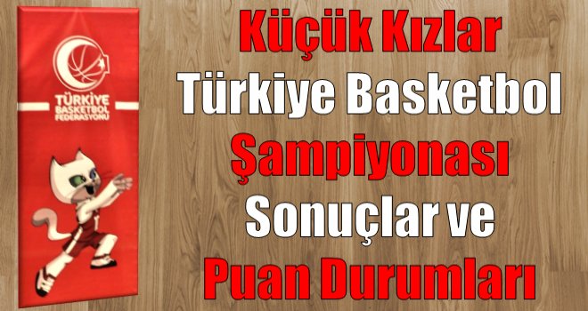 Küçük Kızlar Türkiye Basketbol Şampiyonası'nda sonuçlar ve sıralama