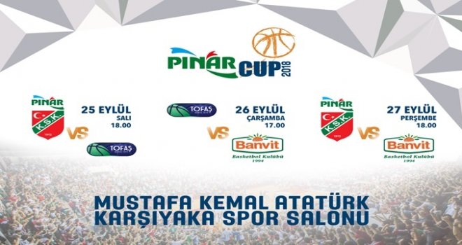 Pınar Cup 2018 başlıyor...