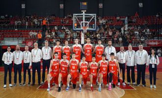18 Yaş Altı Erkekler Milliler final için sahada