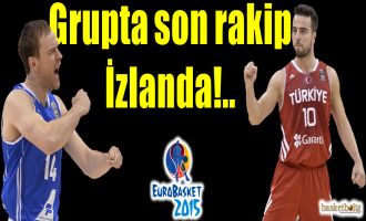 Grupta son rakip İzlanda...