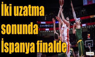 İki uzatma sonunda İspanya finalde