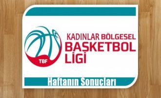 Kadınlar Bölgesel Basketbol Ligi'nde Haftanın Sonuçları