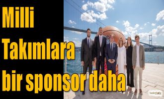 Milli Takımlara bir sponsor daha