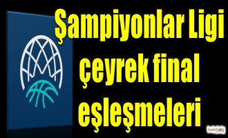 Şampiyonlar Ligi çeyrek final eşleşmeleri belli oldu