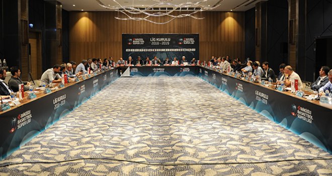 Tahincioğlu Basketbol Süper Ligi, Lig Kurulu toplantısı düzenlendi