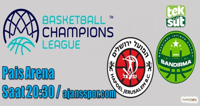 Teksüt Bandırma, Hapoel Jerusalem deplasmanında