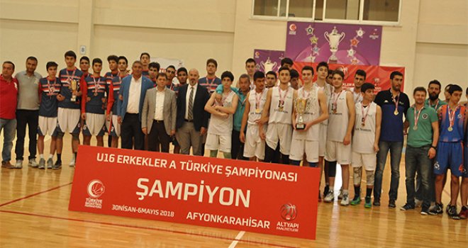 U16 Erkekler A Türkiye Şampiyonası'nda zafer Türk Telekom'un