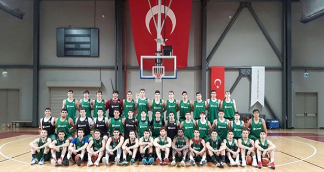 U18 Genç Erkek Millilerin Bursa kampı başladı