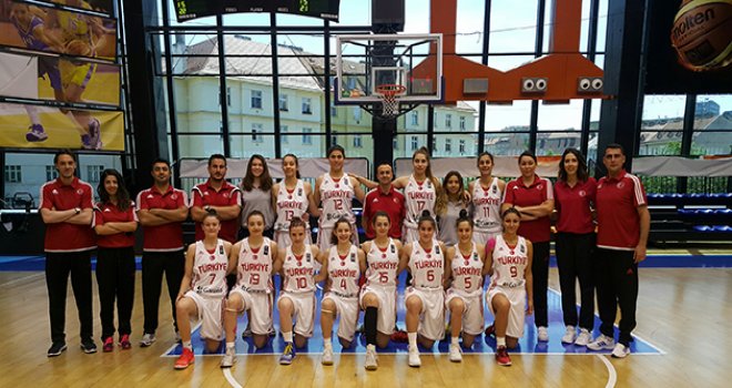 U18 Genç Kızlar, Hırvatistan'a mağlup