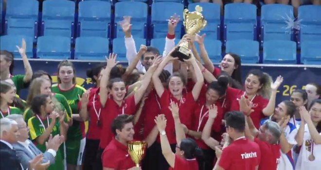 U20 İşitme Engelli Kadın Milli Takımımız Avrupa Şampiyonu